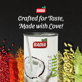Badia Coconut Milk, 13.5 oz - Creamy & Rich Coconut Base for Cooking, Baking & Smoothies