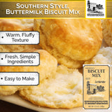Weisenberger Biscuit Mix - Southern Style Buttermilk Biscuit Mix - Made From Non-GMO Soft Red Wheat - Traditional Old Fashioned Recipe - 5.5 Oz, Pack of 12
