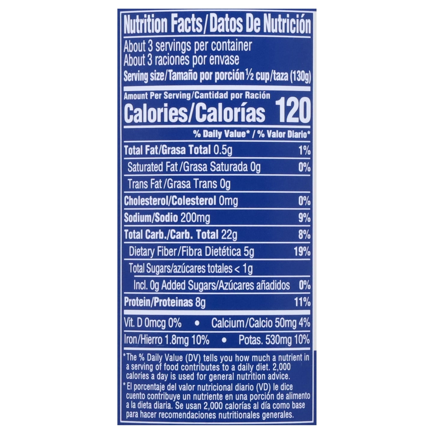 Bush's Best Reduced Sodium Black Beans, Source Of Plant Based Protein And Fiber, Low Fat, Gluten Free, 16 oz