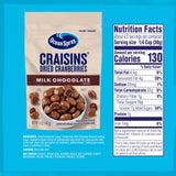 Ocean Spray® Milk Chocolate Dipped Cranberry Bites, Chocolate Covered Dried Cranberries, 5 Oz Pouch, 12 Count
