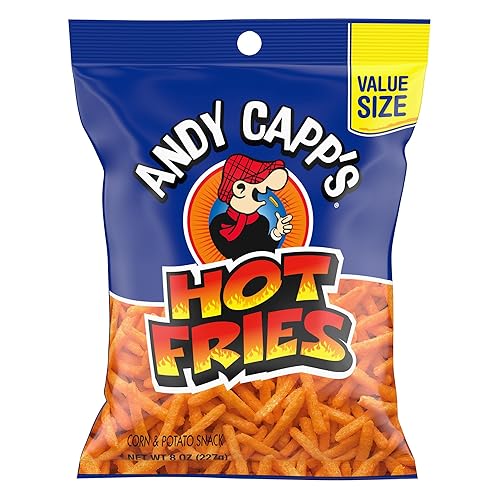 Andy Capp's Big Bag Hot Fries, 8 oz