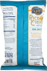 Lundberg Rice Chips Sea Salt, 6 Oz