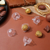 ULTECHNOVO 60Pcs Chocolate Ball Holder Case Candy Holder for Bouquet Chocolate Bouquet Base for Diy Candy Bouquets Round Fixed Base for Floral