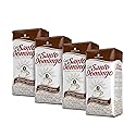 Café Santo Domingo, 16 oz Bag, Whole Bean Coffee, Medium Roast - Product from the Dominican Republic (Pack of 4)