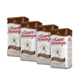 Café Santo Domingo, 16 oz Bag, Whole Bean Coffee, Medium Roast - Product from the Dominican Republic (Pack of 4)