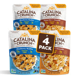 Catalina Crunch Protein Cereal | Breakfast Cereal with 10g of Protein, No Added Sugar | Gluten Free, Keto Friendly | Variety Pack Blueberry Muffin