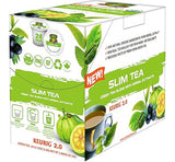 SOLLO Slim Tea K-Cup, Diet Support, Weight Loss with Garcinia & Green Coffee Extract, Single Serve Pods, Compatible With 2.0 K-Cup Keurig Brewers, 24