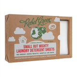 Rebel Green Small But Mighty Laundry Detergent Sheets - Zero Waste Laundry Solution - 40 Pre-Measured Washing Machine Sheets for 80 Loads, Lavender