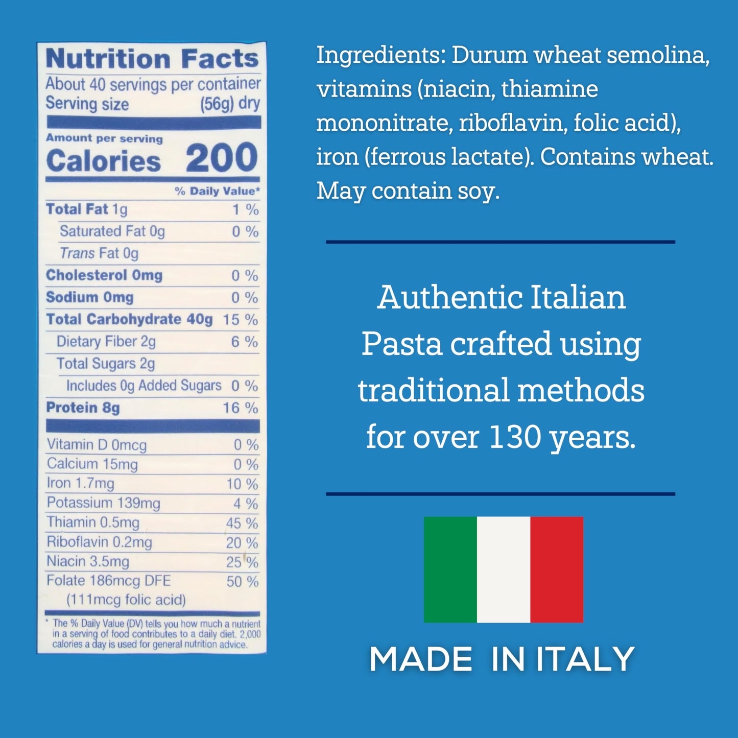 De Cecco Thin Spaghetti No. 1 Pasta, 5 Lb, Authentic, Slow Dried, Made with Durum Wheat, Versatile Pasta for Sauces & Recipes, Made in Italy