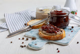 Sanniti Caramelized Onion Jam - Sweet & Savory Gourmet Spread - Perfect for Cheese Boards, Meats, and Sandwiches - 8.11 oz (230g) Jar