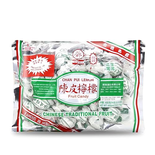 Dried Lemon Fruit Candy - Chan Pui Lemon - 14 Oz (400 G)