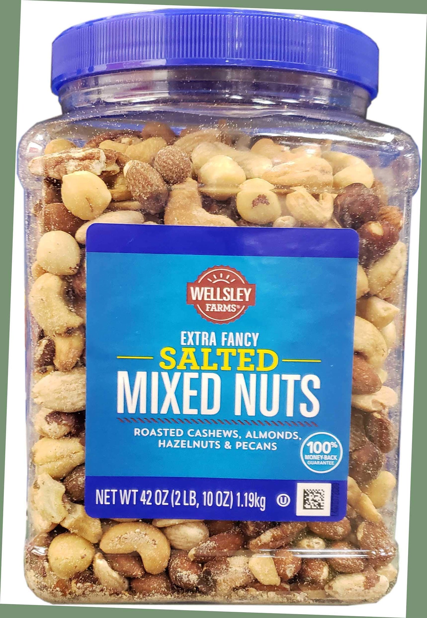 Wellsley Farms Salted Mixed Nuts Net Wt (42 Oz),, ()