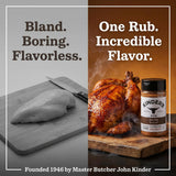Kinders Rub Brown Sugar BBQ 5 oz (Pack of 6) - BBQ Rub Seasoning Spices - BBQ Seasoning for Burgers and Beef Ribs with Food a Random Item - 7 Total