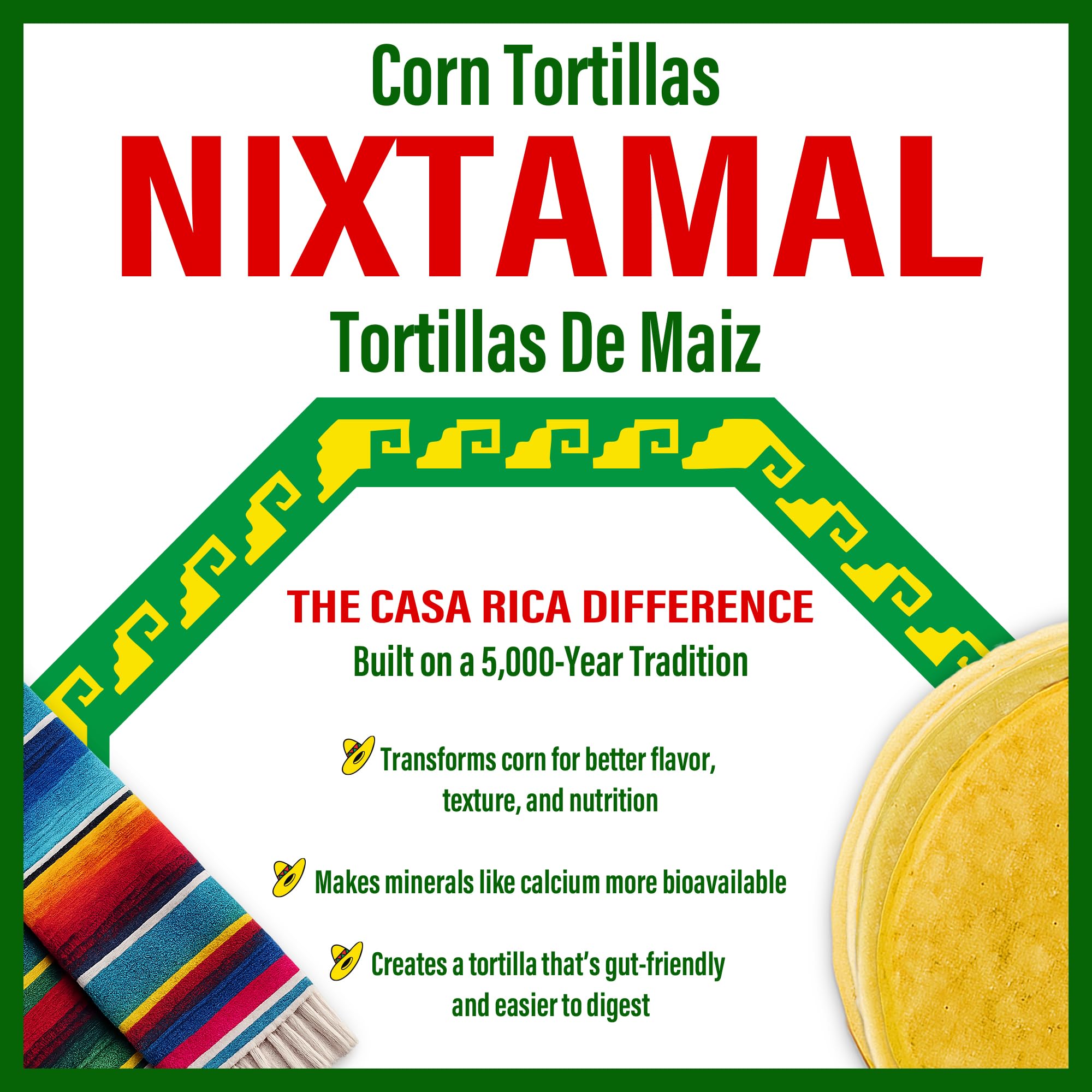 Ramirez 30 Ct. Nixtamal Stone Ground Tortillas, Authentic Aztec Style, No Preservatives (2 Pack)