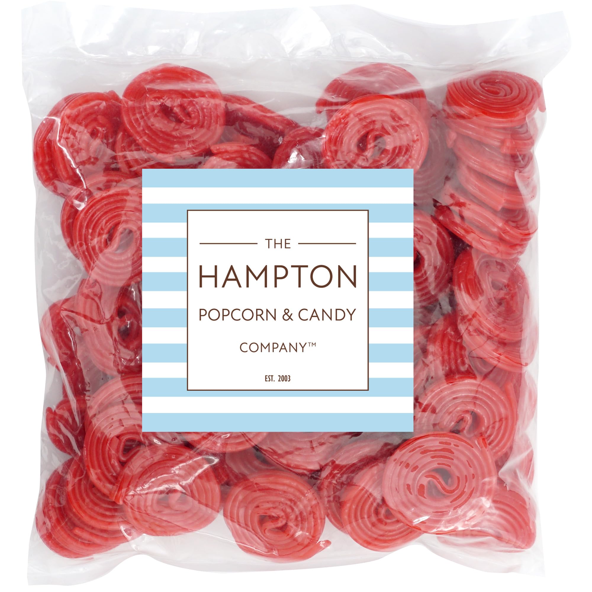 Broadway Strawberry Wheels Licorice Candy, 2 Pound Bulk Bag, Red Licorice Wheels