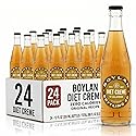 Boylan Soda, Diet Cream, 12 fl oz (24 Glass Bottles)