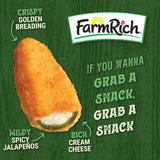 Farm Rich Crispy Jalapeno Peppers, Jalapeno Cream Cheese Peppers, 17 oz