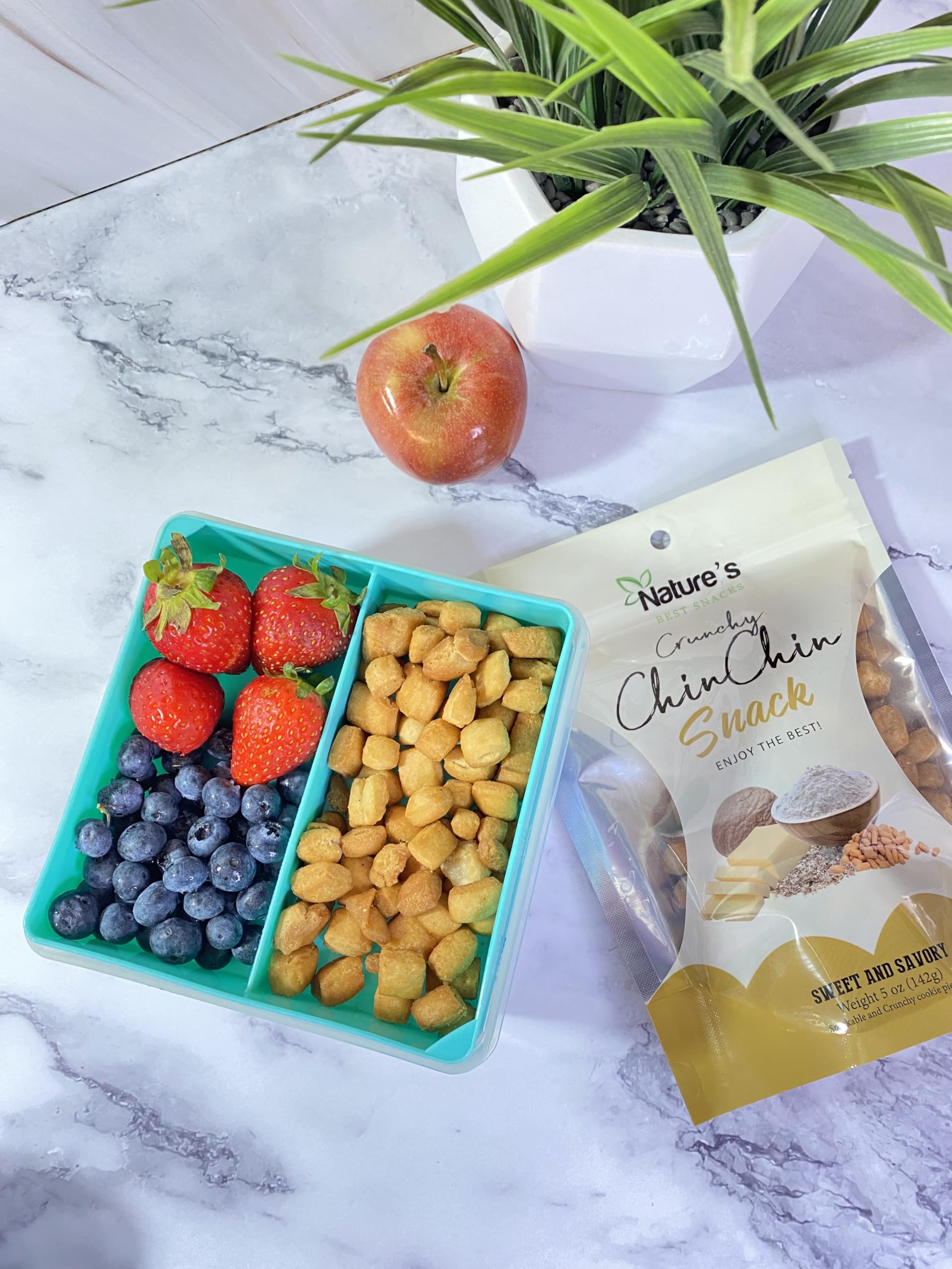 ChinChin Snacks - African Style Snacks Grab and go pack 3oz (6 packs)