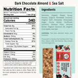 Taos Bakes - Snack Bars - Dark Chocolate Almond + Sea Salt - Protein Bars - 8g of Protein, High Fiber, Vegan, Gluten Free, & Non-GMO - Healthy Snacks