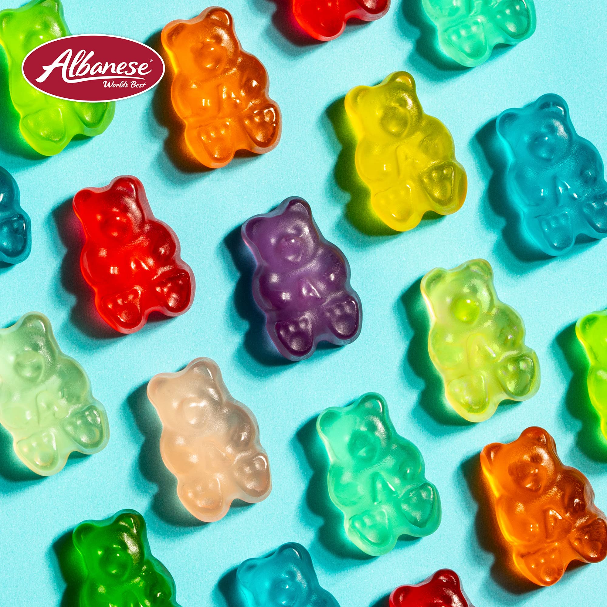 Albanese World's Best Watermelon Gummi Bears, 5 Pound Bag