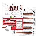 New Primal Snack Mates Chicken & Apple Sticks, Gluten Free Healthy Snacks for Kids, Low Sugar High Protein Back to School Snacks, Mini Paleo Jerky