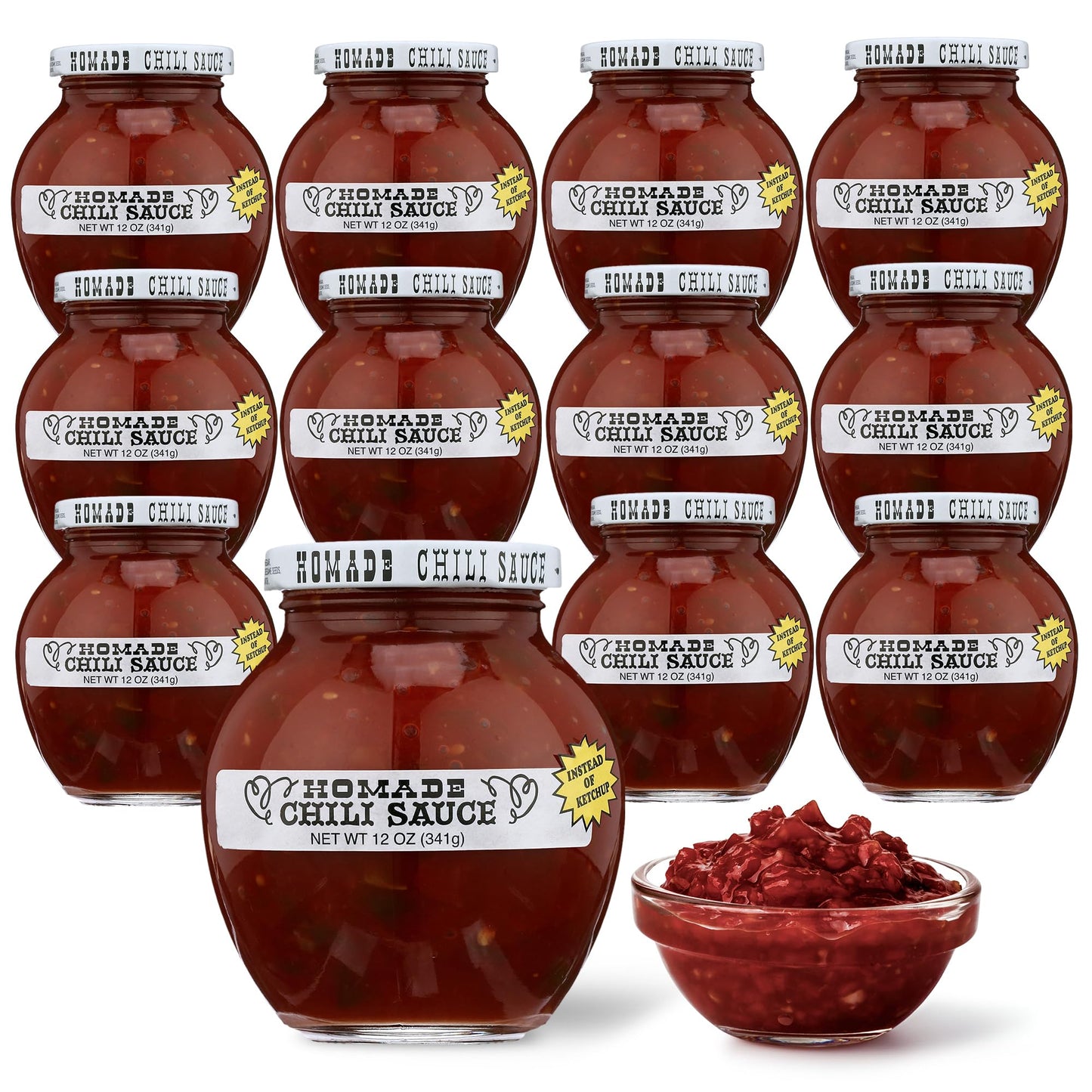 Homemade Chili Sauce, 12 Ounce (Pack of 12)
