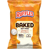Baked Oven Baked Ruffles Cheddar Sour Cream, 6.25 Ounce