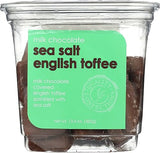 Nassau Candy, Candy Toffee Milk Chocolate Sea Salt, 13.5 Ounce