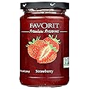 Favorit Preserve Strawberry, 12.3 oz