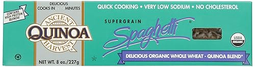 Ancient Harvest Supergrain Spaghetti, 8-Ounce Boxes (Pack of 12)