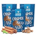 Almond Brothers Cinnamon Roasted Pecans - Pack of 3, 5 oz - Hand Crafted Candied Cinnamon Pecans, Gluten-Free, Non-GMO