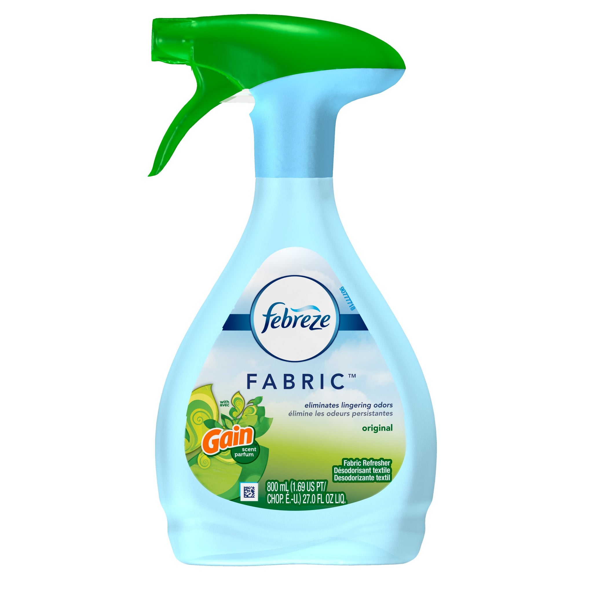 Febreze With Gain Original Scent Fabric Refresher, 27 oz