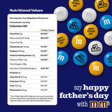 M&M'S Father's Day Milk Chocolate Candy Gift Jar, 12.7 oz