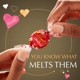 Lindt LINDOR Assorted Chocolate Candy Truffles Heart, Valentine's Day Assorted Chocolate with Truffle Center, 5.5 oz.