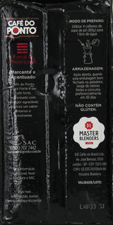 Caf Do Ponto Coffee, Extra Forte, 17.6-Ounce Packages (Pack of 4)