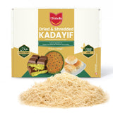 Chobella Premium Dried & Shredded Kataifi Fillo Dough, 500g (1.1lb), Kurutulmus Kadayif Pastry Dough, Ingredient for The Viral Dubai Pistachio