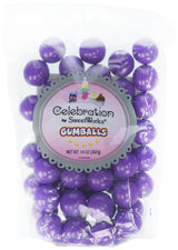SweetWorks Gumballs 14oz Stand Up Bag Purple
