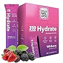 310 Nutrition Sugar Free Electrolytes Powder - Instant Hydration Packets for Daily Fluid Balance - Caffeine-Free Rehydration Drink Mix w/ Vitamins