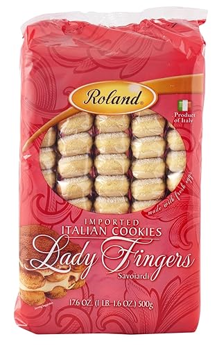 Roland Foods Lady Fingers, Savoiardi, 17.6 Ounce Package, Pack of 10
