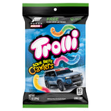 Trolli Sour Brite Crawlers Candy, Cherry-Lemon, Strawberry-Grape & Orange-Lime, Sweet and Sour, Gummy Worms, 7.2 oz