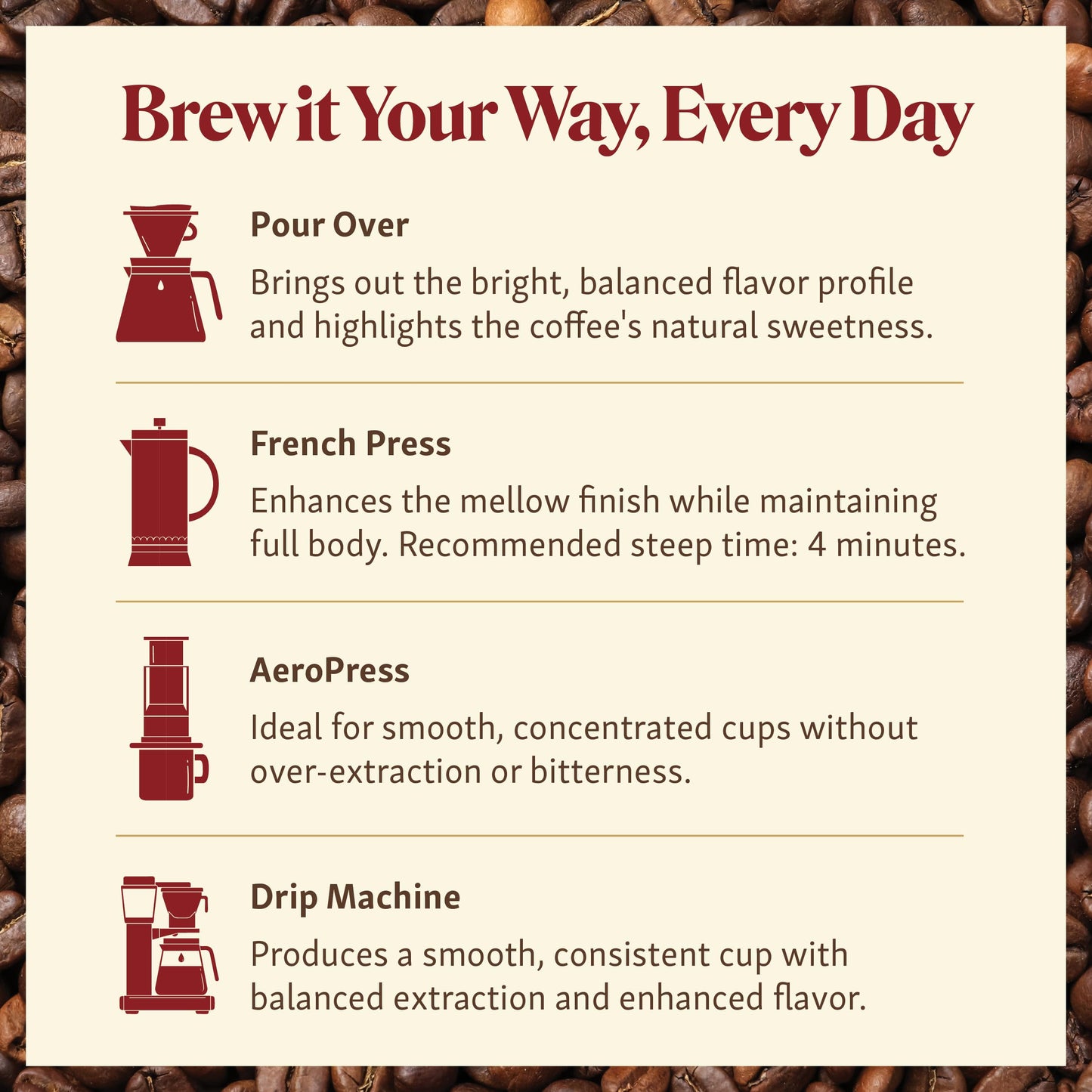 First Colony Colombian Whole Bean Coffee, Colombian Supremo, Light Roast, 100% Arabica Beans, 24oz Bag, Mild Chocolate & Nutty Flavor for Home Brewers