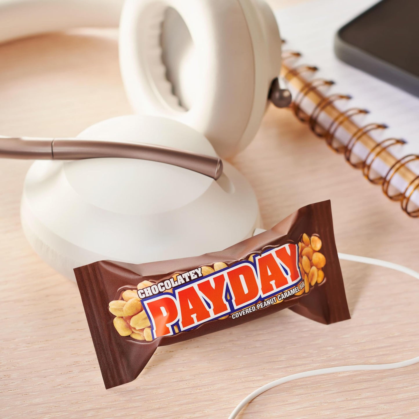 PAYDAY Chocolatey Peanut Caramel Snack Size, Candy Bag, 9.12 oz