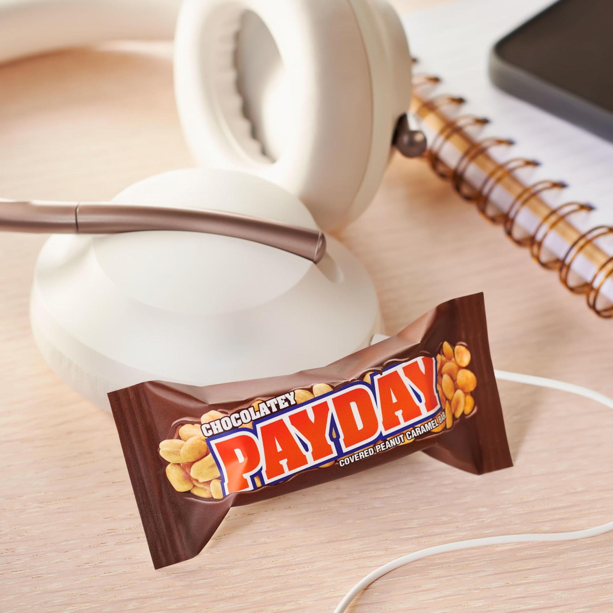 PAYDAY Chocolatey Peanut Caramel Snack Size, Candy Bag, 9.12 oz