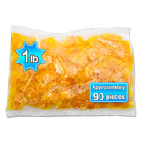 Butterscotch Candy. Individually Wrapped and Sealed Hard Candies. (1 Pound Bag).