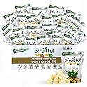 bfruitful Freeze-Dried Pineapple, Freeze Dried Fruit Snacks with No Sugar Added, Vegan, Non GMO, Kosher, Wholesome Fruit Bites, Perfect for Kids or