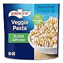 Birds Eye Veggie Pasta Rotini Alfredo, Convenient Vegetable Pasta for an Easy Frozen Side, 10 OZ Bag
