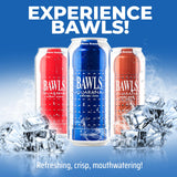 BAWLS Guarana Variety Pack, BAWLS Guarana Drink, Guarana Soda, Guarana Fueled Soda for Energy, High Energy Caffeinated Drink, 16oz 12 Pack Cans