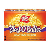 Jolly Time T Blast O Butter Microwave Popcorn, 3.2 Ounce (Pack of 3)
