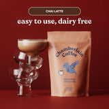 Chamberlain Coffee Chai Tea Mix - Vegan Chai Tea Latte, Made with Oat Milk and Spices, Creamy Powder for Hot and Iced Instant Latte, Cafe Quality - 10