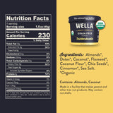 Wella Cereal Oatmeal Alternative, Gluten-Free Breakfast Hot Cereal, Grain-Free Paleo Organic Vegan High Protein Superfood, Plant-Based Non-GMO, Low in